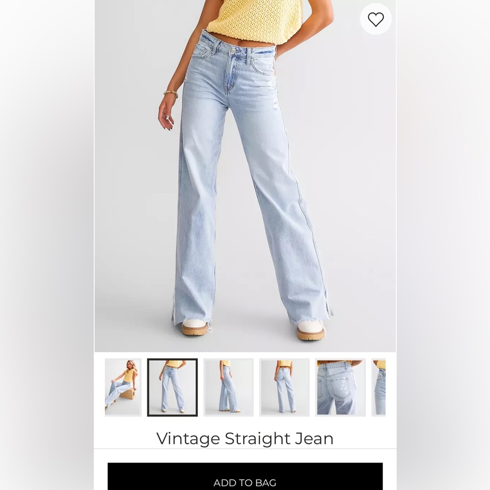 Flying Monkey Vintage Straight Jeans